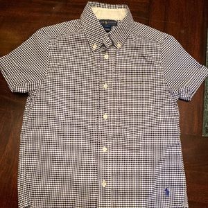 Polo by RL Little Boys Button Down Gingham Shirt